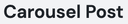 Carousel Post Logo