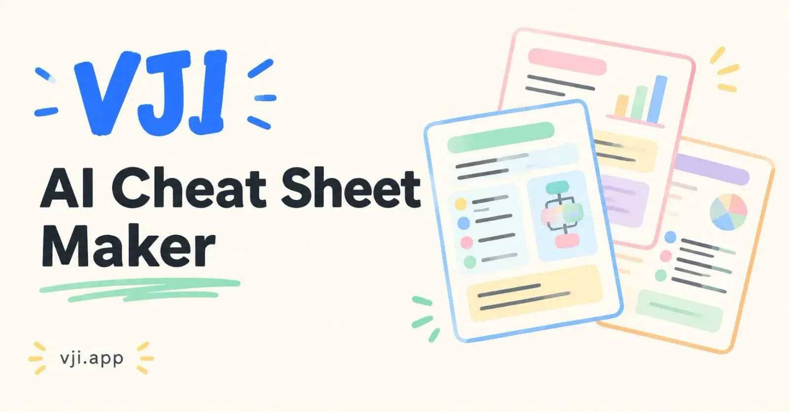 vji — AI Cheat Sheet Maker - Product Image