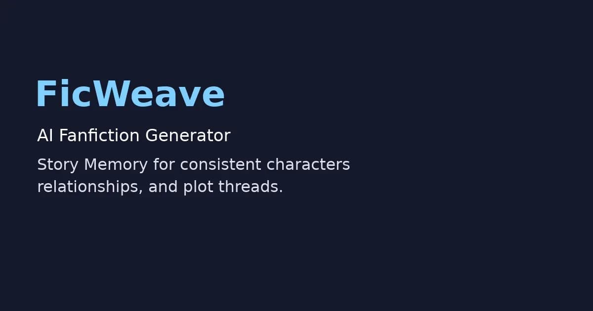 FicWeave logo