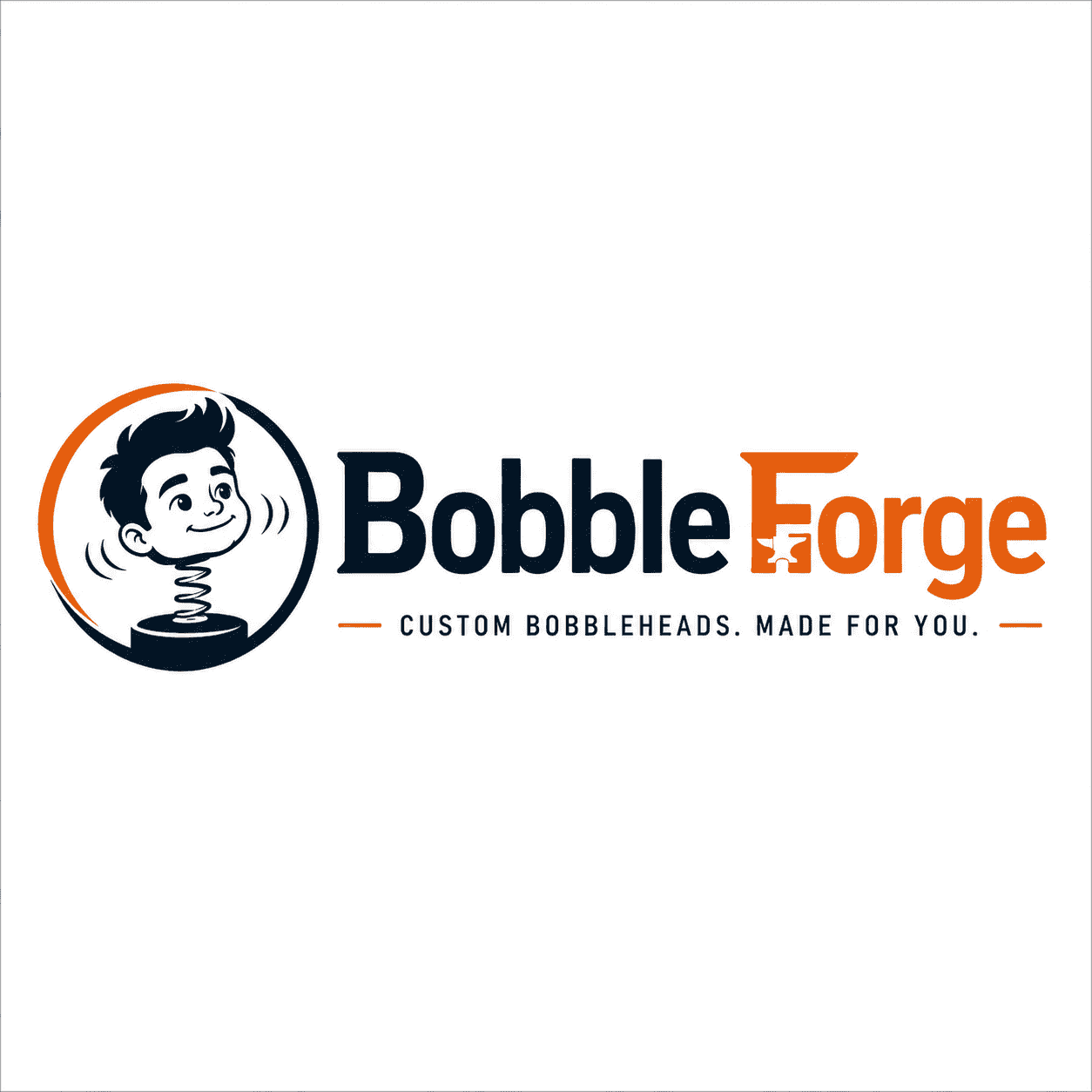 Custom Bobbleheads From Photos | 100% Handmade | BobbleForge logo