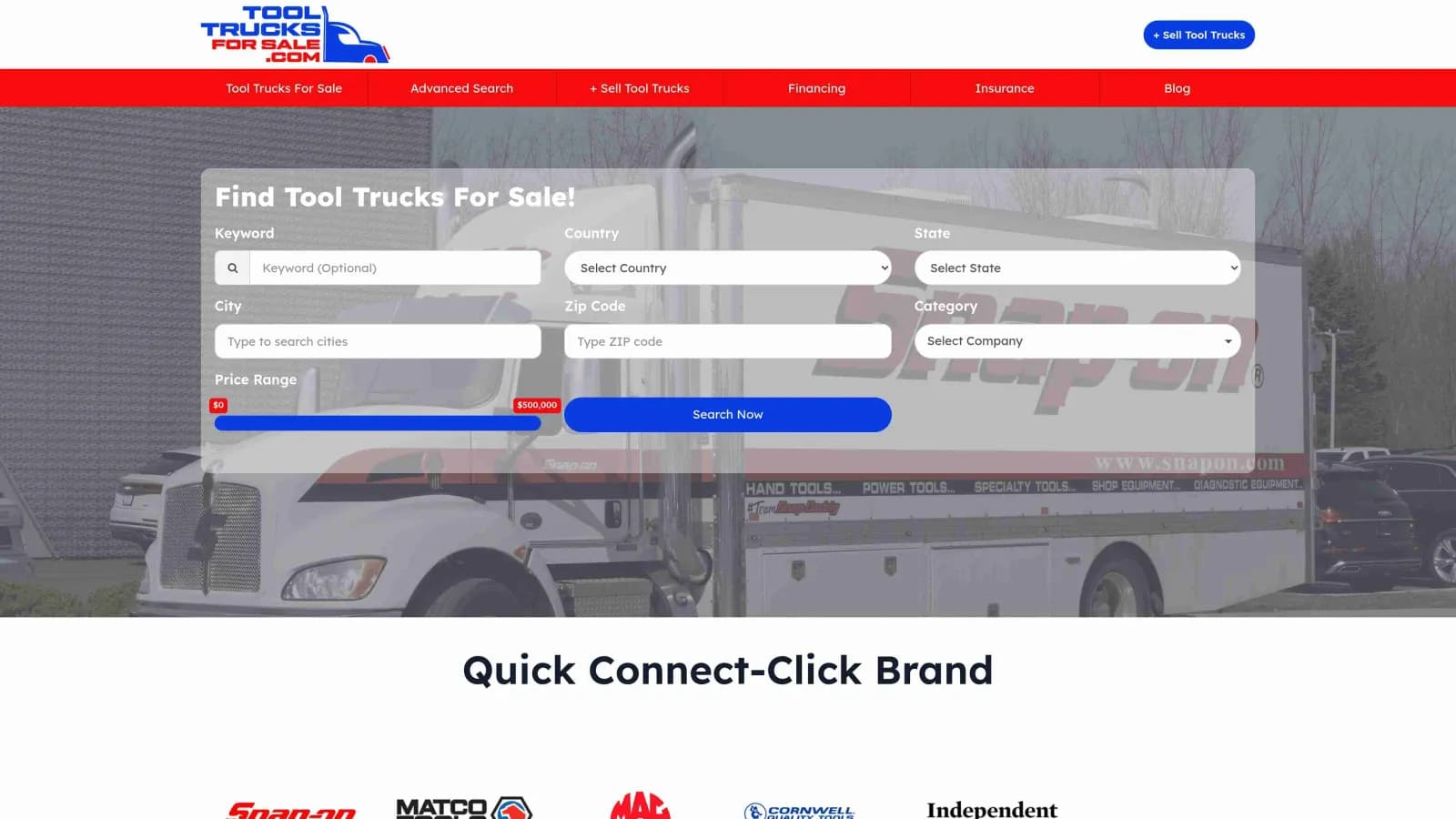 Tool Trucks For Sale - Product Image