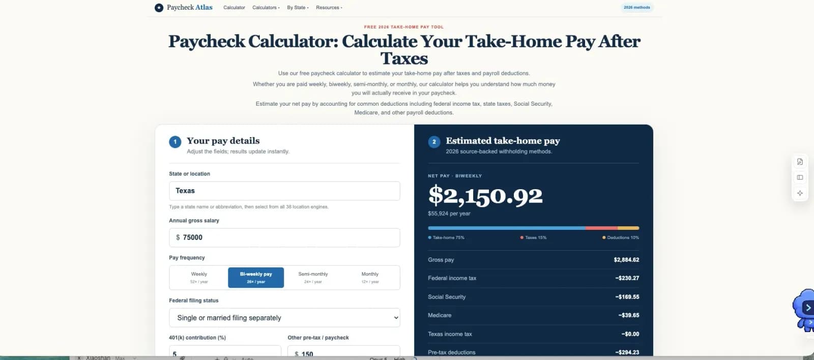 Paycheck Atlas - Product Image