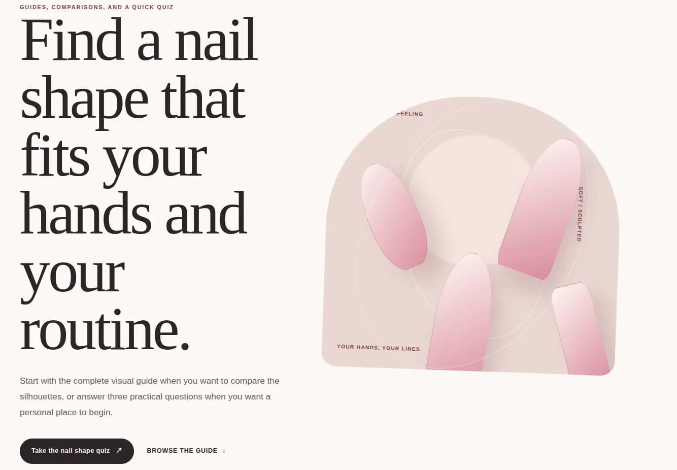 Nail Shapes — Visual Guides & Nail Shape Quiz - Product Image
