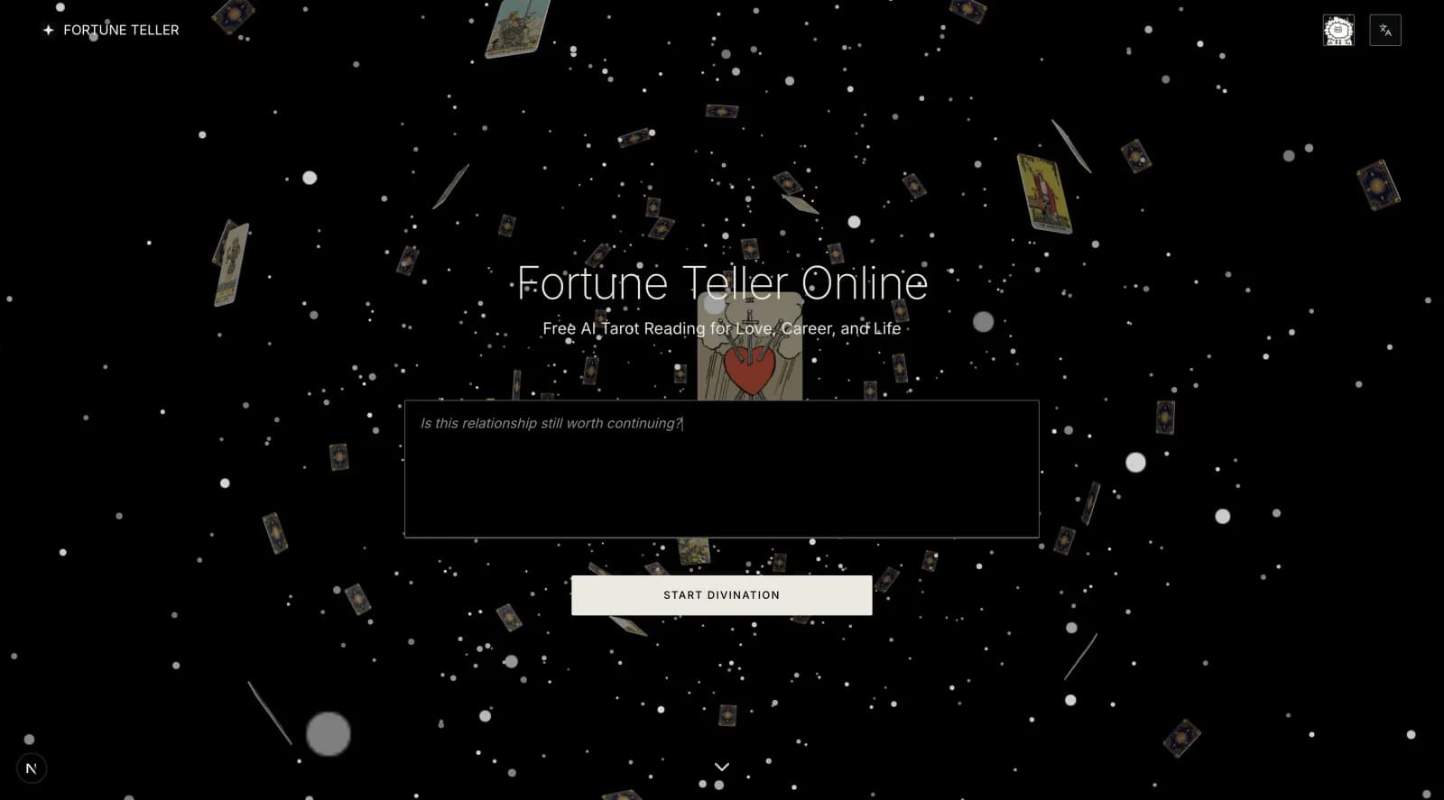 Fortune Teller Online - Product Image