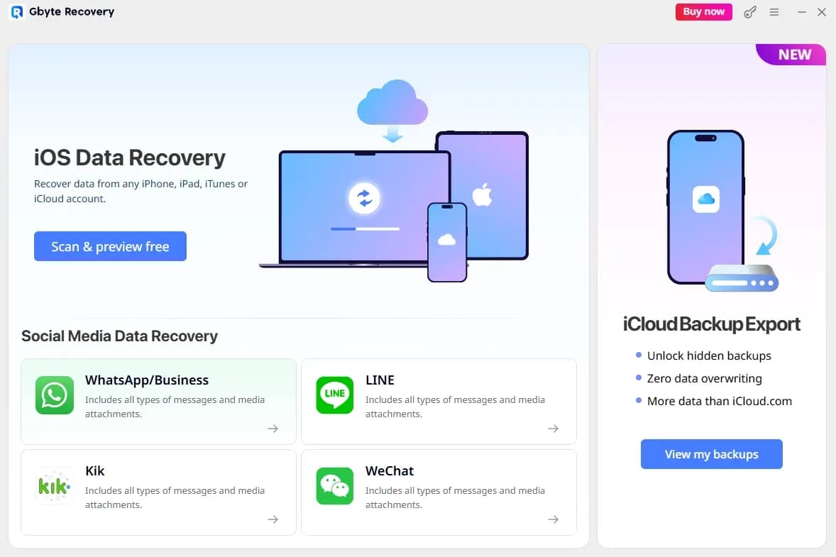Gbyte Recovery - Product Image