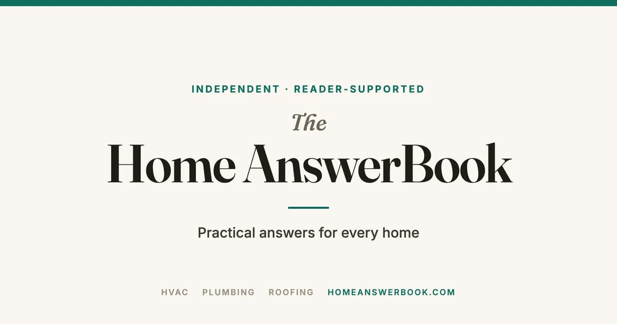 The Home AnswerBook - Product Image