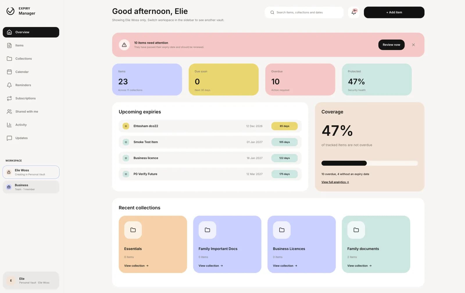 Expiry Manager - Product Image