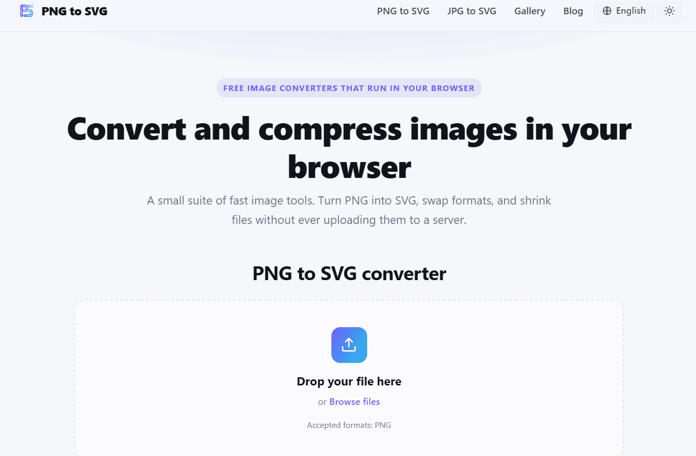PNG to SVG - Product Image