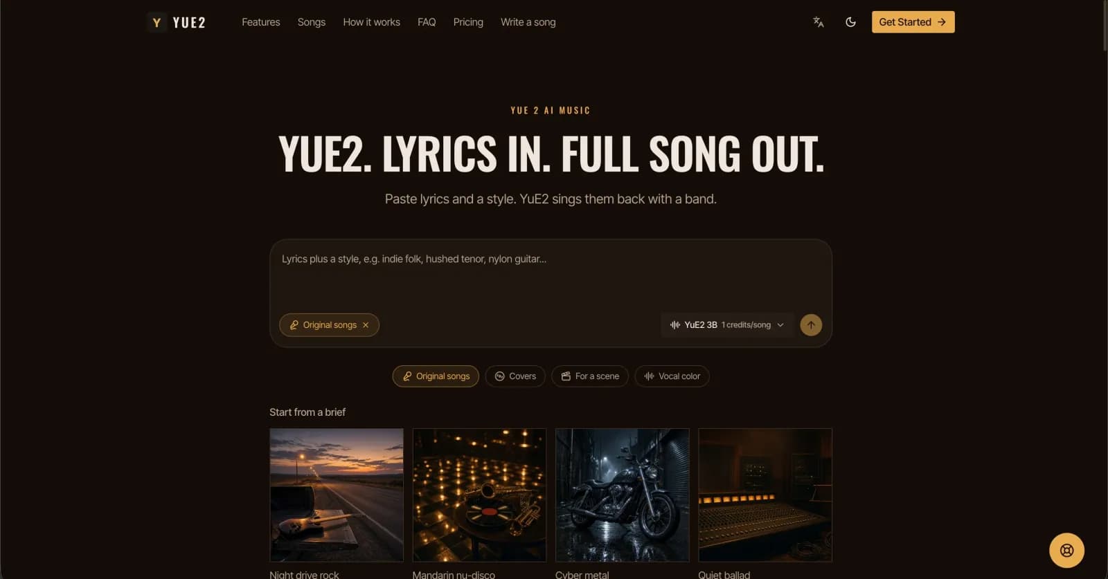 YuE2 AI - Product Image