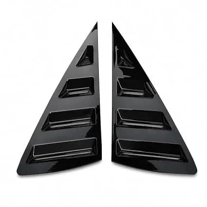 Rear Quarter Glass Louver Set — Hyundai Verna 2017-2022 - Product Image