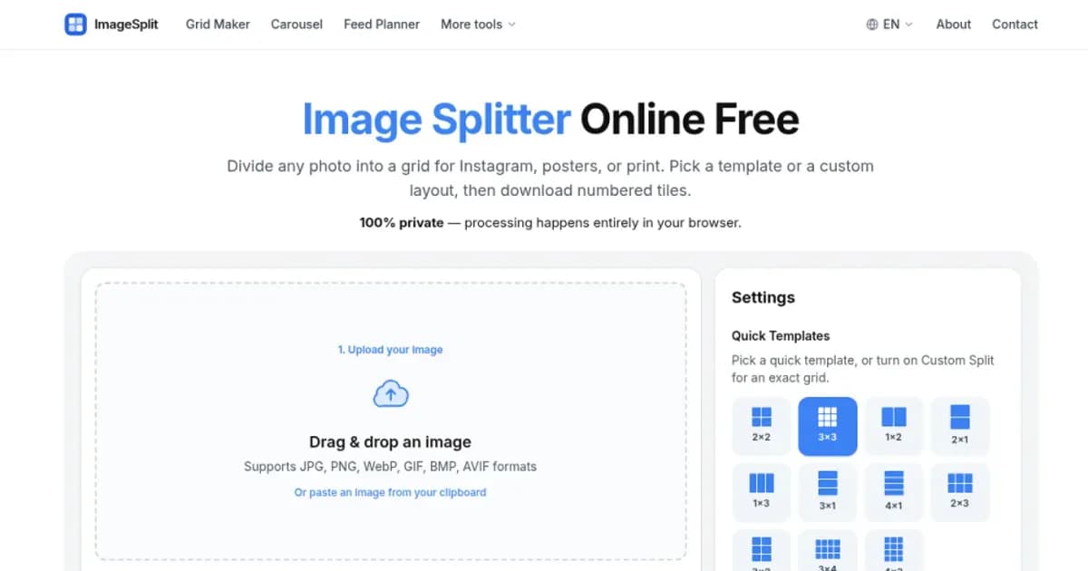 ImageSplit - Product Image
