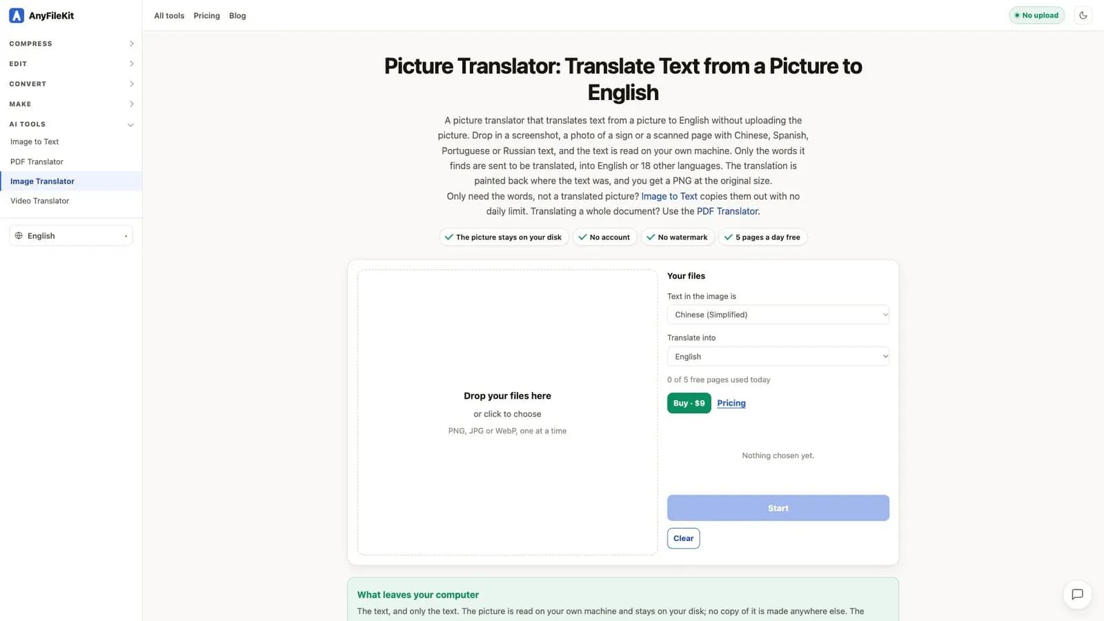 AnyFileKit Image Translator - Product Image