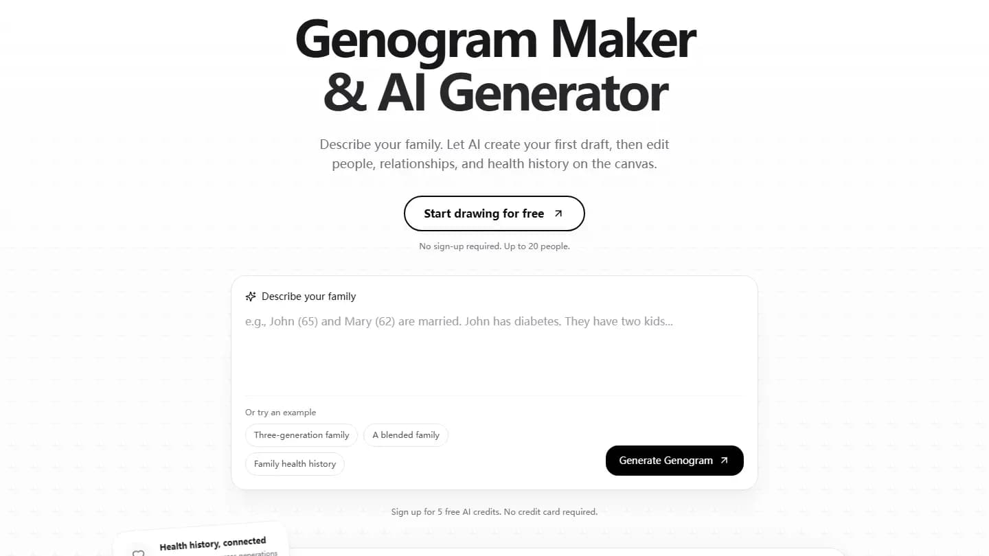 GenogramLab - Product Image