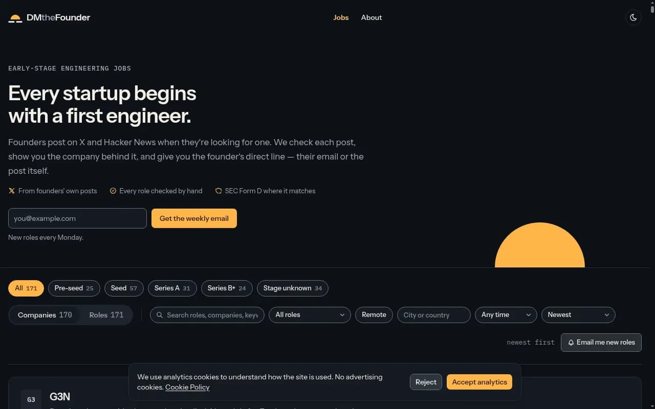 DMtheFounder - Product Image