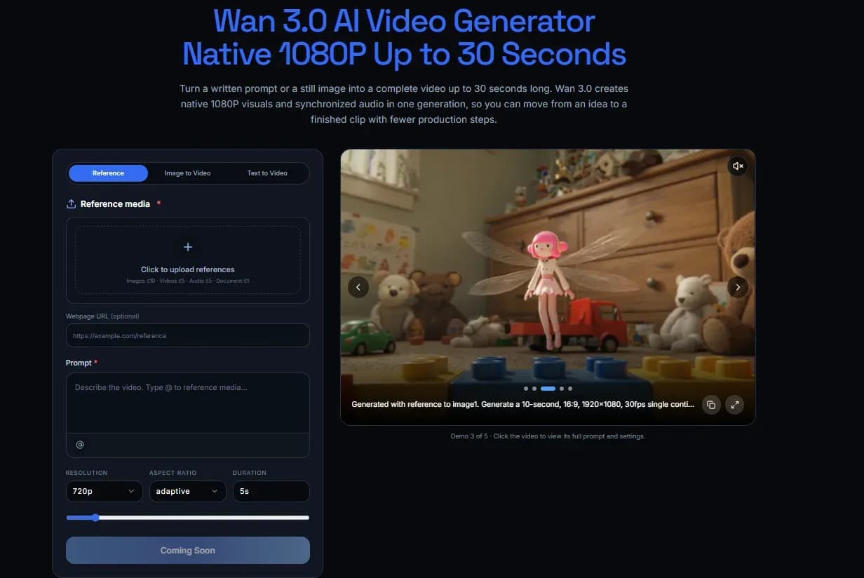 Wan 3.0 - Product Image