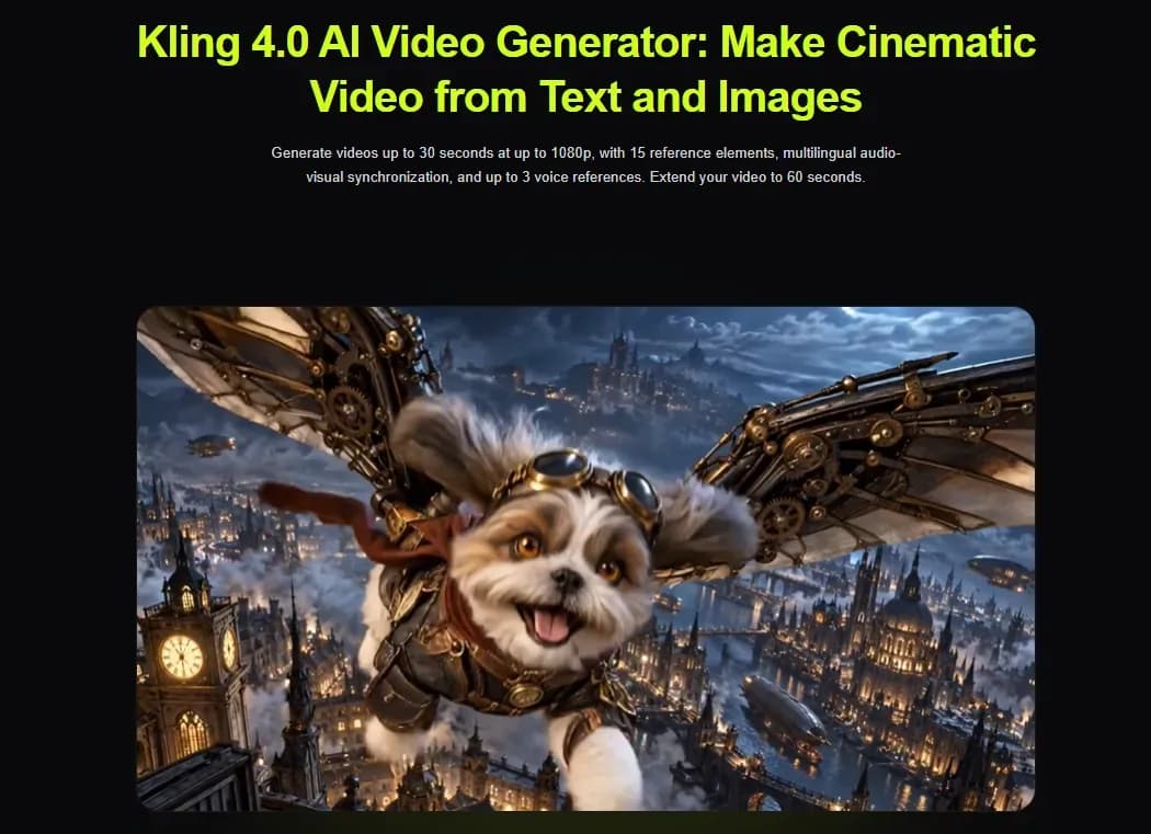Kling 4.0 AI - Product Image