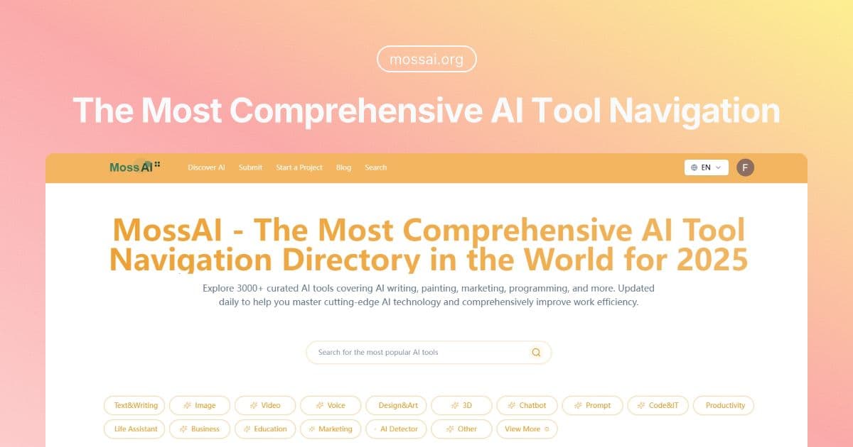 MossAI - Product Image