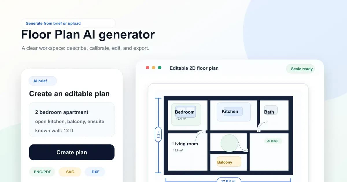 Floor Plan AI - Product Image